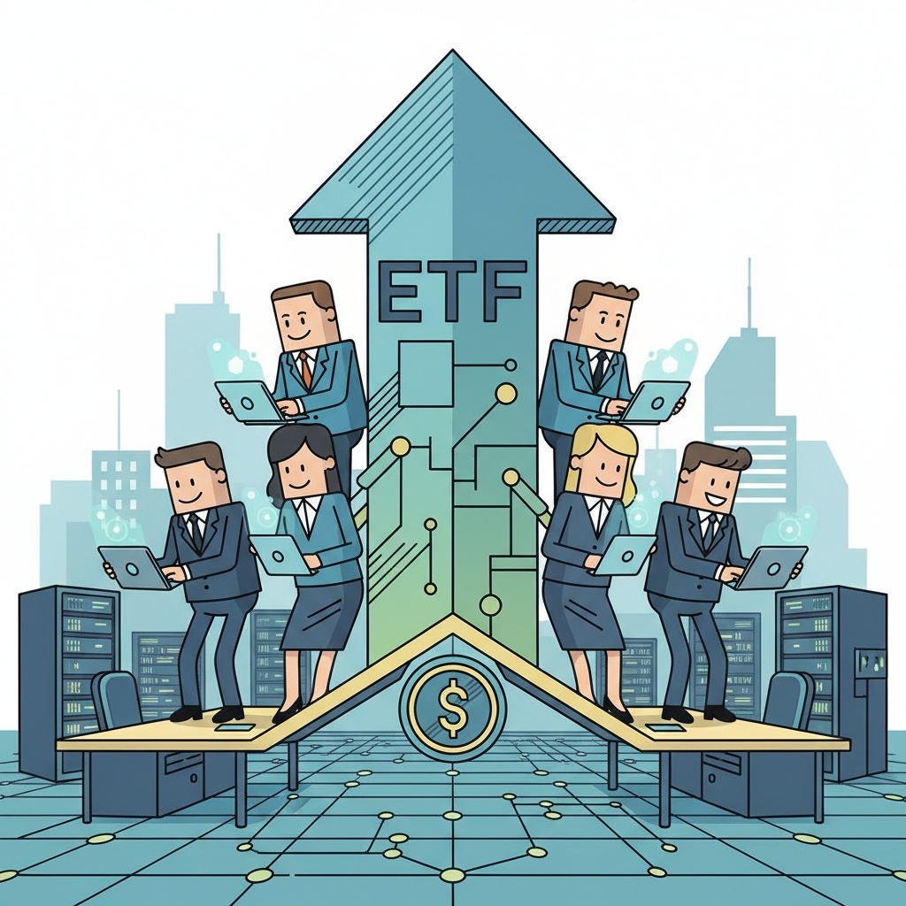 ETFs distribución acumulación
